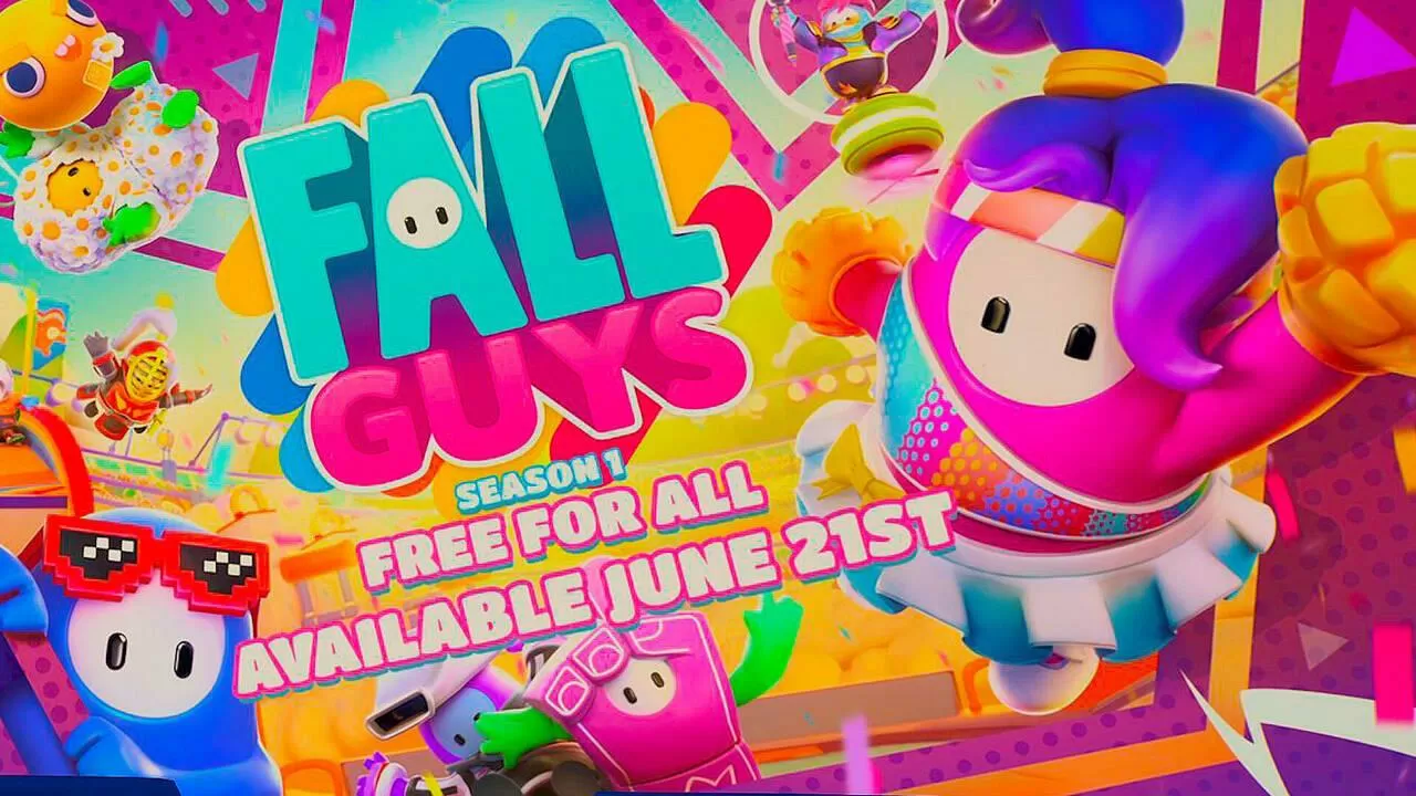 Lançamento de Fall Guys: Grátis para Todos em 21 de junho em todas